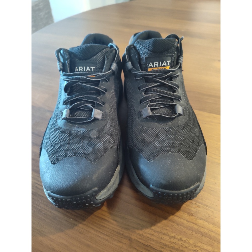Ariat Work Rebar Lift Black Soft Toe EH Rated Work Shoes Womens 6.5B 10041015